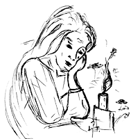 Ilustracija uz priču „Božić bez Ivana“