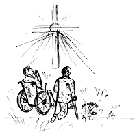 Ilustracija uz priču „Dar za Evine suze...“
