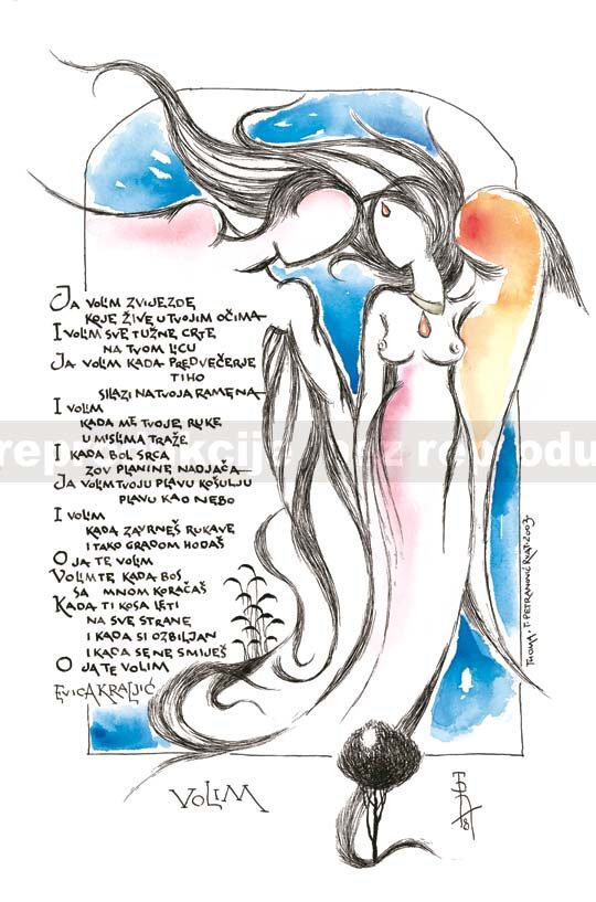 List mape „Volim“